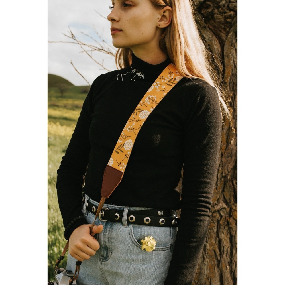 Spring Blossom Camera Strap - Picture 2 of 5